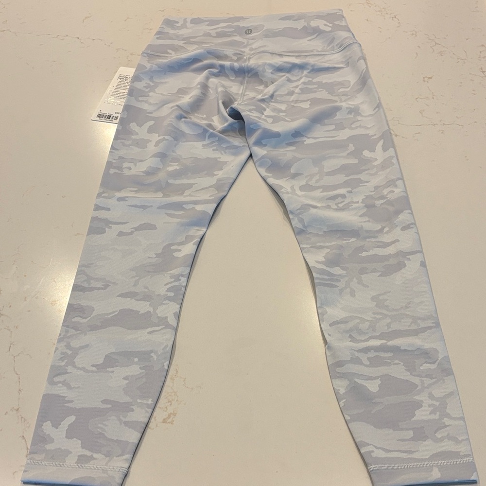 NWT - Lululemon White Camouflage Wunder Under HR Tight 25” - Picture 2 of 5